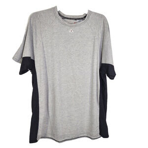 Bulwark Flame Resistant Mens T Shirt XL Short Sleeve Gray 6.4 ATPV ARC Rating